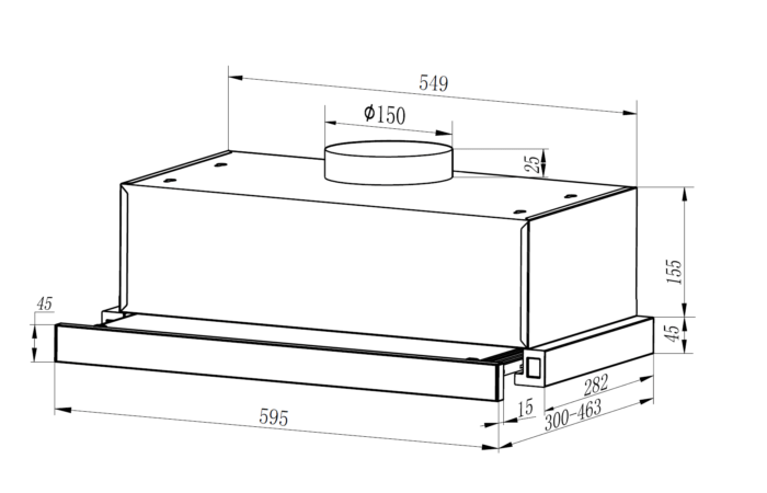 Silverline SJ 1001 HV  MARS Ventilator - Bilde 3